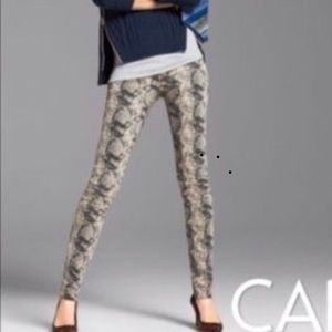 Cabi Snake Print Jeans #958